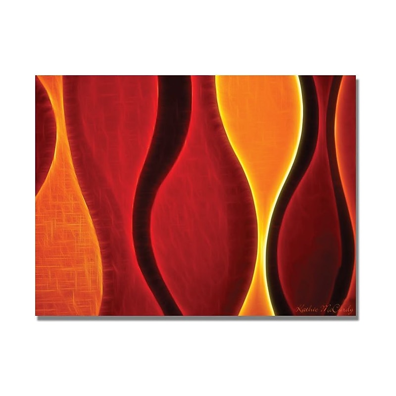Trademark Global Kathie McCurdy "Flame" Canvas Art, 18" x 24" image 1