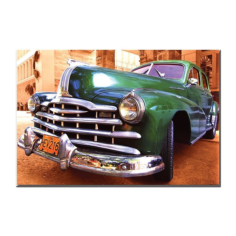 Trademark Global "Green Beauty" Canvas Art, 16" x 24" image 1