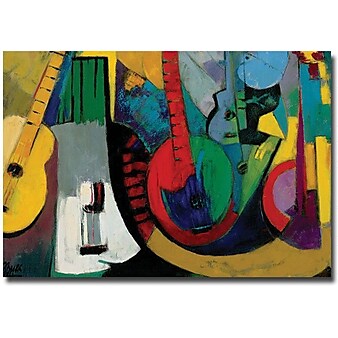 Trademark Global Boyer "Strings" Canvas Art, 30" x 47"