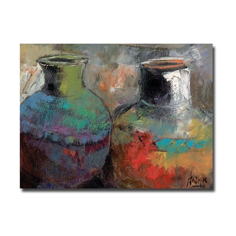 Trademark Global Boyer "Still Life with Jugs" Canvas Art, 24" x 32" image 1