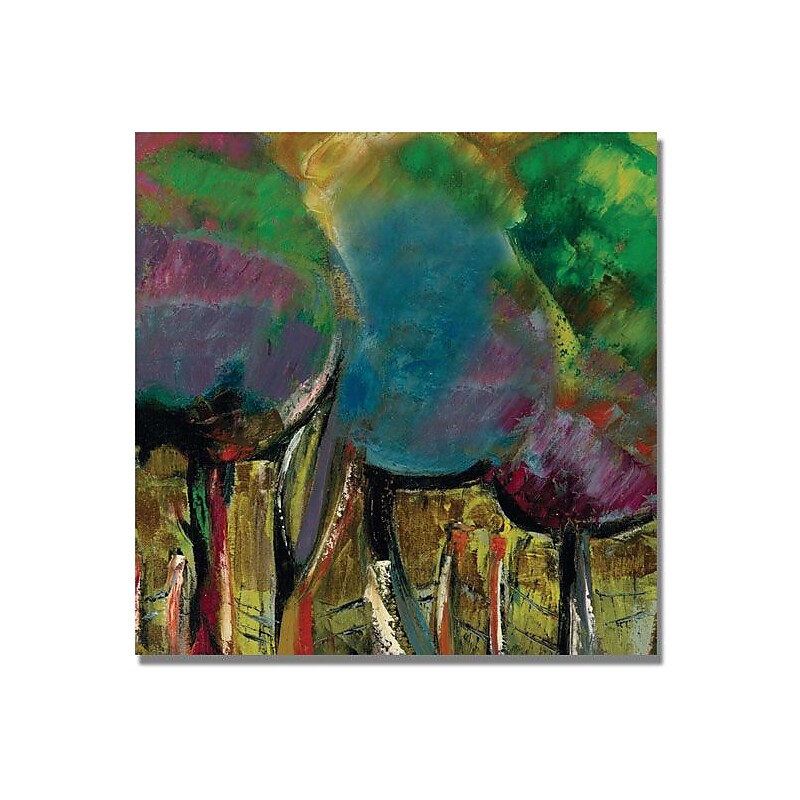 Trademark Global Boyer "Enchanted Forest" Canvas Art, 24" x 24" image 1