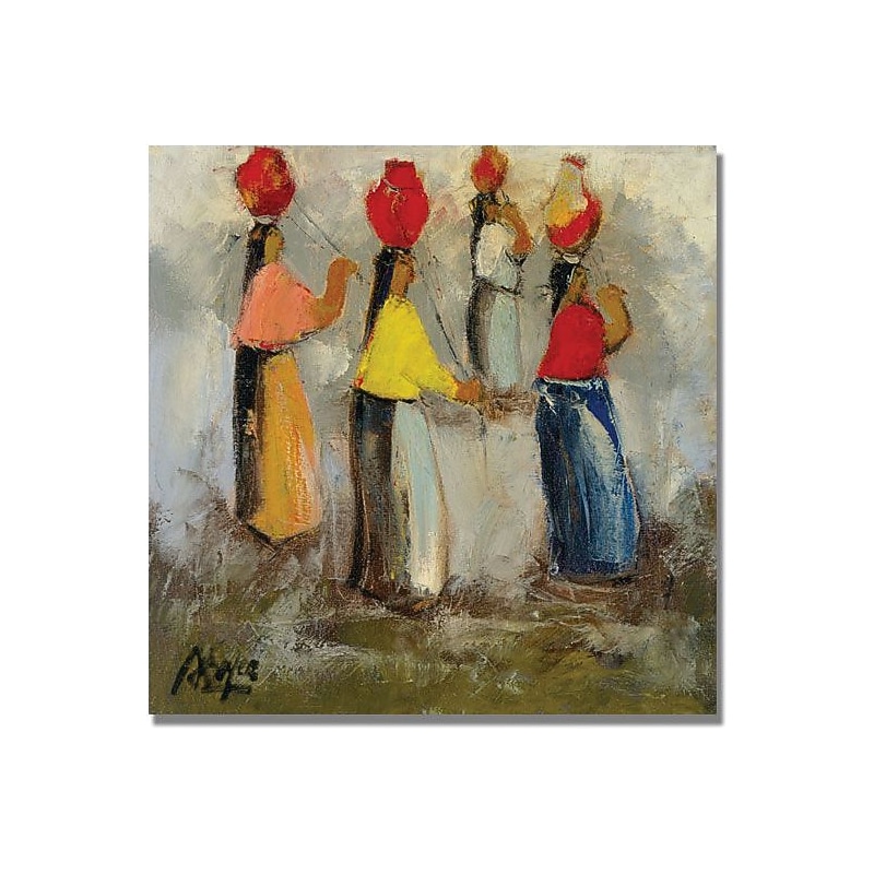 Trademark Global Boyer "Paso Andino" Canvas Art, 35" x 35" image 1
