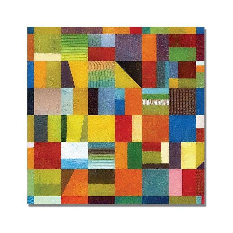 Trademark Global Michelle Calkins "Eye Candy 64" Canvas Art, 18" x 18" image 1