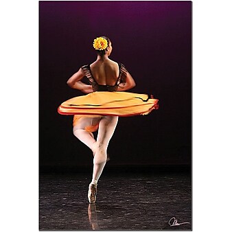 Trademark Global Martha Guerra "Ballerina II" Canvas Art, 24" x 16"