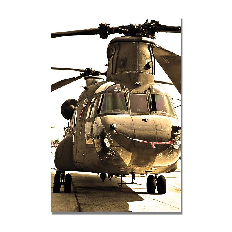 Trademark Global MCat "Chinook" Canvas Art, 24" x 16" image 1