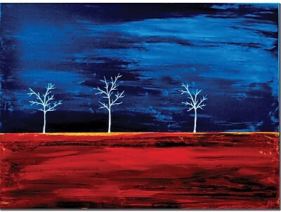 Trademark Global Nicole Dietz "Scorched" Canvas Art, 14" x 19"