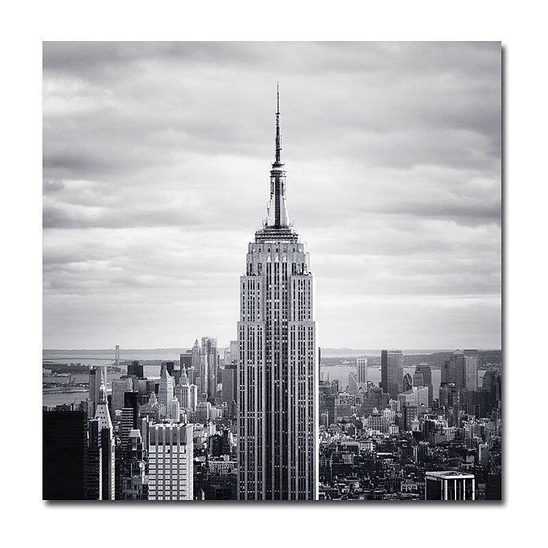 Trademark Global Nina Papiorek "Empire" Canvas Art, 18" x 18" image 1