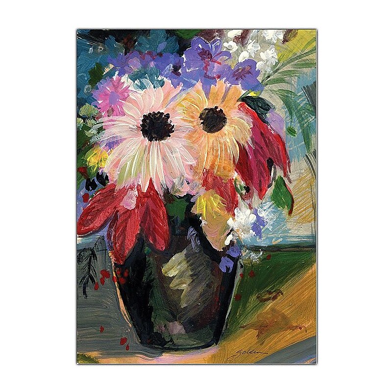 Trademark Global Sheila Golden "Harvest Bouquet" Canvas Art, 32" x 24" image 1