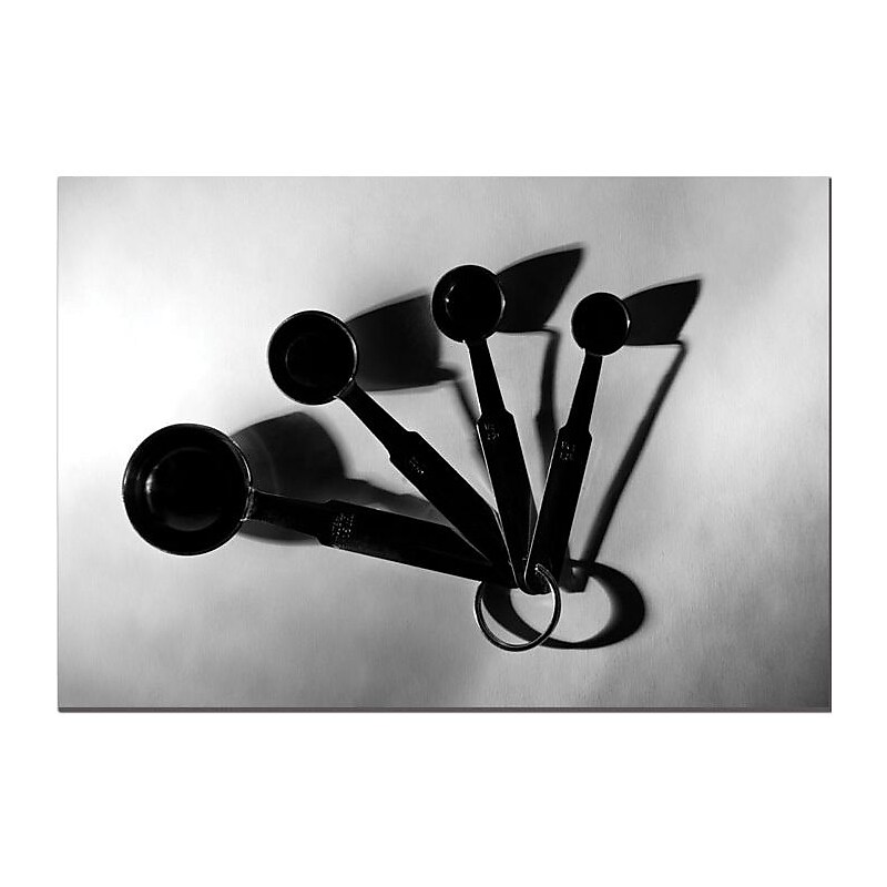 Trademark Global Tammy Davison "Measuring Spoons" Canvas Art, 14" x 19" image 1