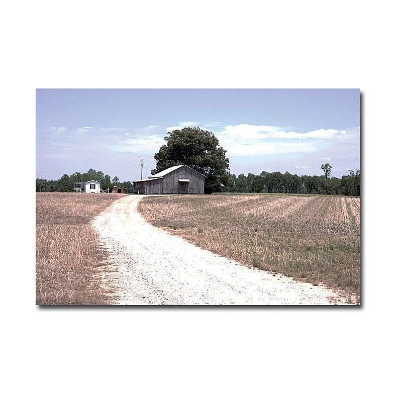 Trademark Global Yale Gurney "The Farm" Canvas Art, 16" x 24" image 1