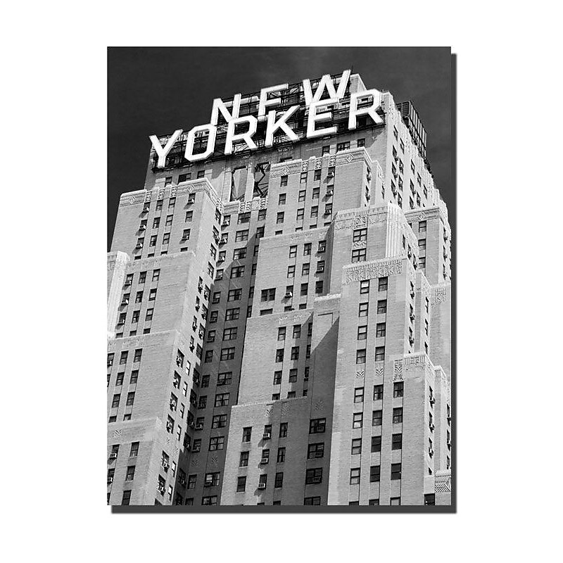 Trademark Global Yale Gurney "New Yorker" Canvas Art, 19" x 14" image 1