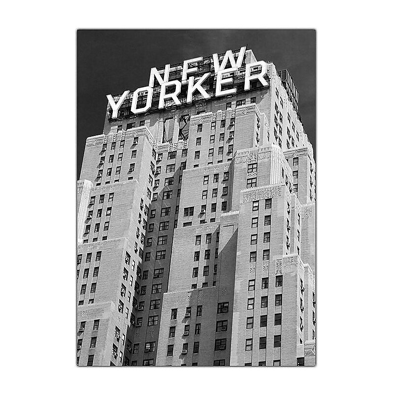 Trademark Global Yale Gurney "New Yorker" Canvas Art, 32" x 24" image 1