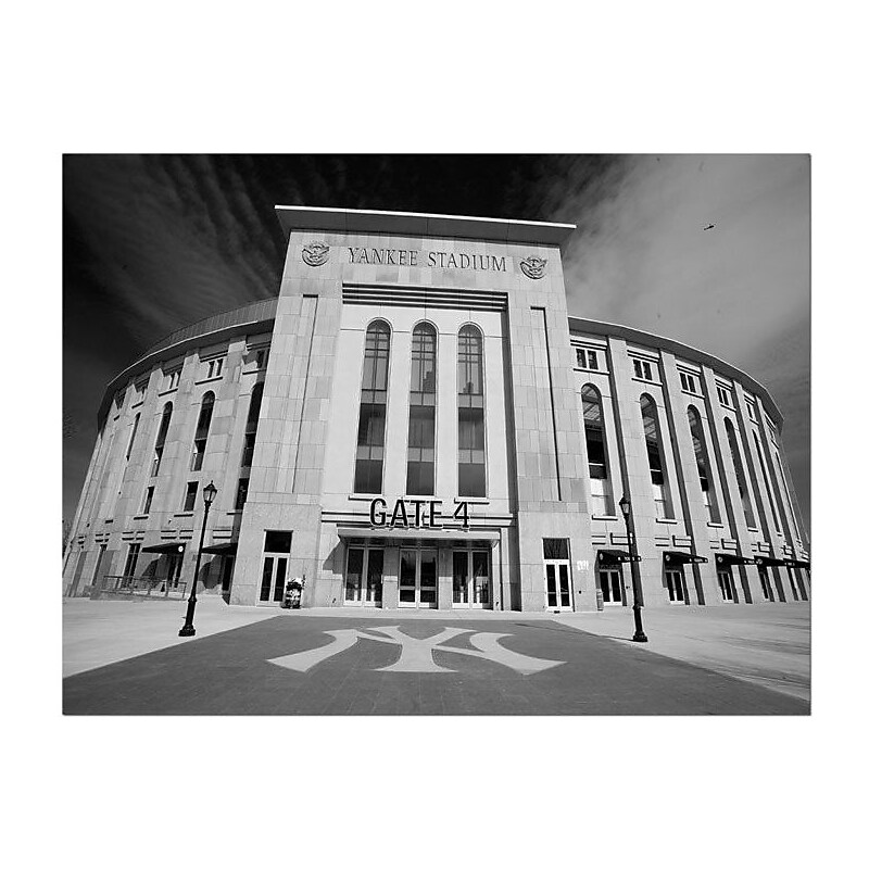 Trademark Global Yale Gurney "The Stadium" Canvas Art, 24" x 32" image 1