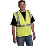 PIP High Visibility Sleeveless Safety Vests, ANSI Class 2, Yellow, 2X, 50/Pack (302-MVGZ4PLY-2X-XX)~#|#~s0655433_sc7