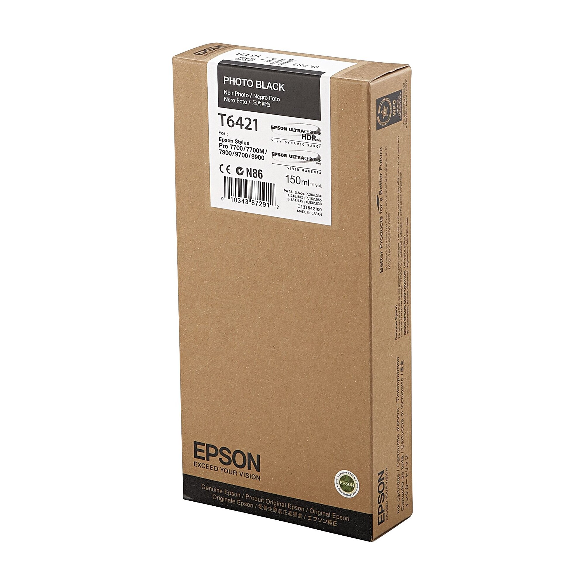Epson T642 Photo Black Standard Yield Ink Cartridge Sansujyuku sansujyuku.com