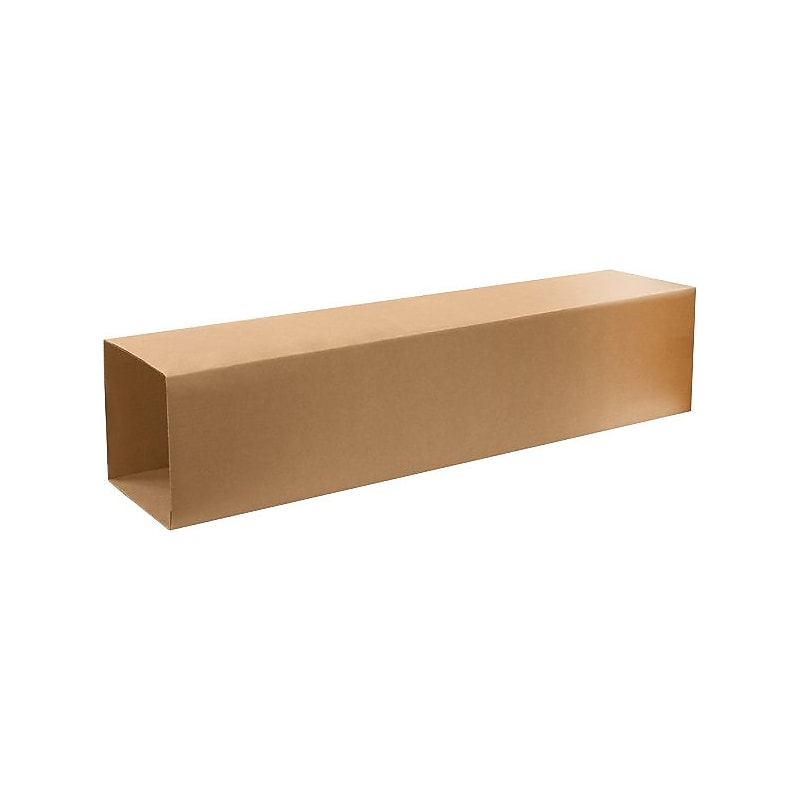 10" x 10" x 48" Shipping Boxes, Brown, 20/Bundle, Box 1 of 2 (T101048INNER) image 1