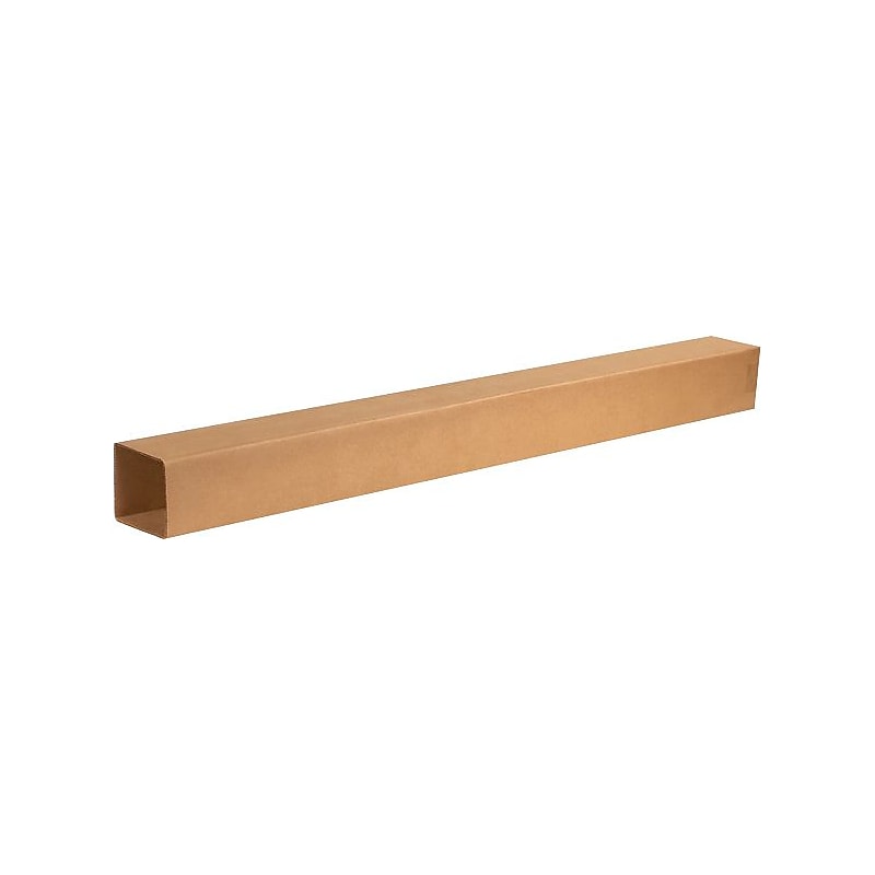 4" x 4" x 48" Shipping Boxes, Brown, 25/Bundle, Box 1 of 2 (T4448INNER) image 1