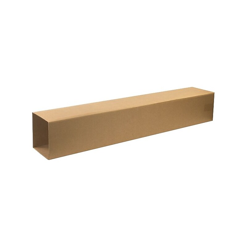 8" x 8" x 48" Shipping Boxes, 32 ECT, Brown, 20/Bundle, Box 1 of 2 (BST080848INNER) image 1