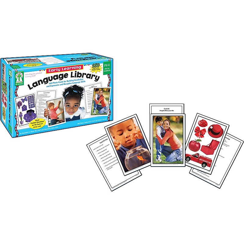 Key Education Early Learning Language Library Learning Card image 1
