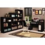 South Shore Axess 41"W Office Desk with Keyboard Tray and Drawer, Pure Black (7270076)~#|#~s0657203_sc7