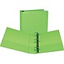 Samsill Earth's Choice Plant-Based Durable 2" View Binders, 3-Ring ,Made in USA, Lime Green, 2/Pack (SAMU86678)~#|#~s0658342_sc7