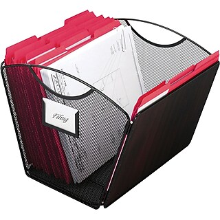 Five Star Customizable Plastic Accordion File ,7-Pocket, Letter