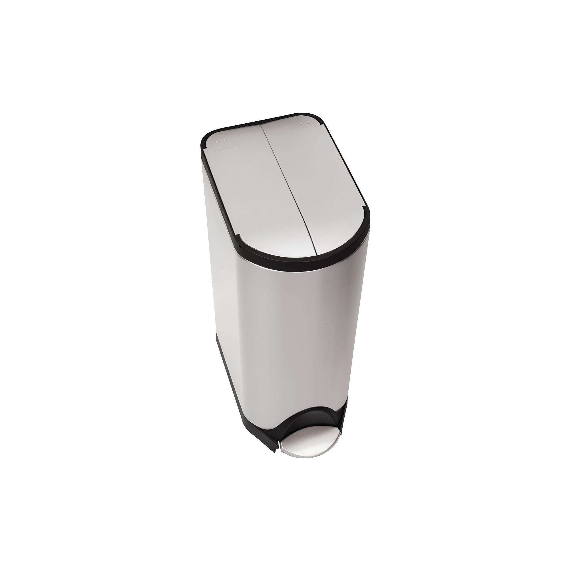 simplehuman Butterfly Step Trash Can, Fingerprint-Proof Stainless Steel, 8 Gallon (CW1824) Sansujyuku sansujyuku.com
