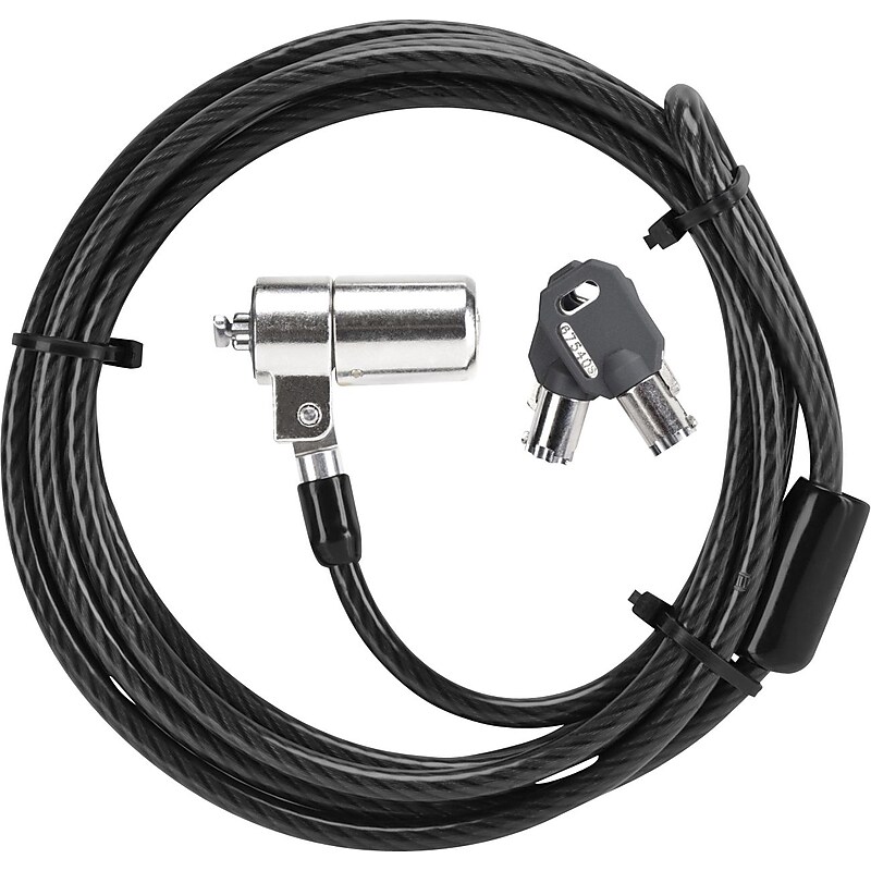Targus DEFCON KL Cable Lock, 6 ft., Black image 1