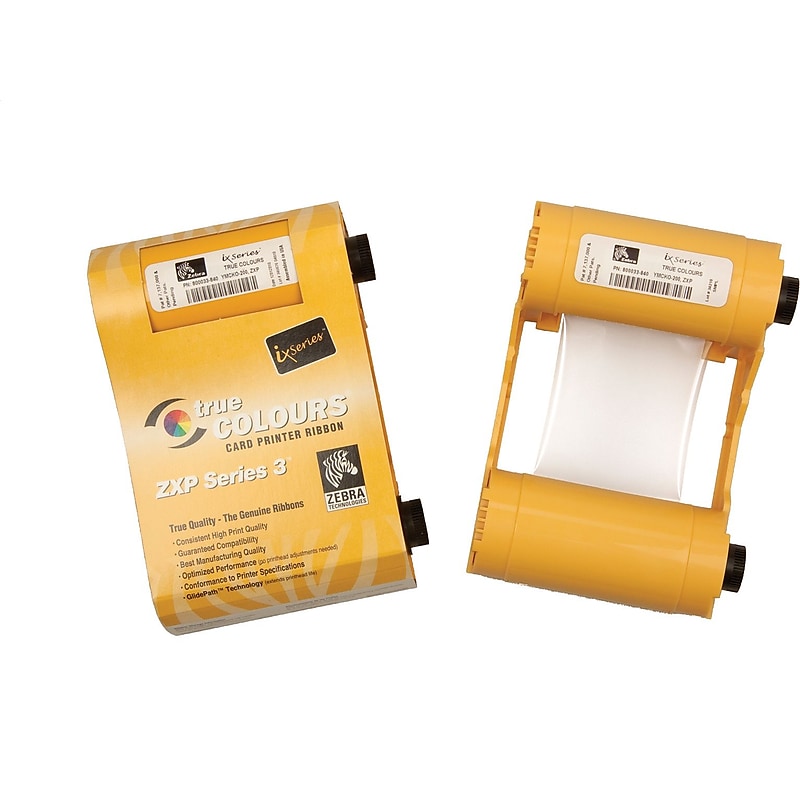 Zebra Multicolor Dye Sublimation Printer Ribbon (800033-848) image 1