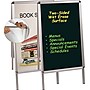 MasterVision® 22 1/2"(W) x 32 1/2"(H) Magnetic Wet Erase Board, Cherry Frame, Each~#|#~s0659577_sc7