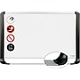 MasterVision® 48"(H) x 72"(W) Porcelain Magnetic Dry Erase Board, Aluminum Frame, Each~#|#~s0659587_sc7