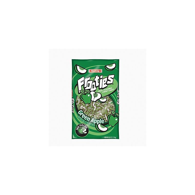 Frooties Green Apple Chewy Candy, 28 oz (209-00088) image 1