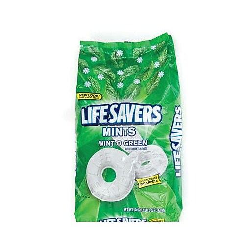 LifeSavers Wint O Green Mints, 49.93 oz. (22000017) Staples
