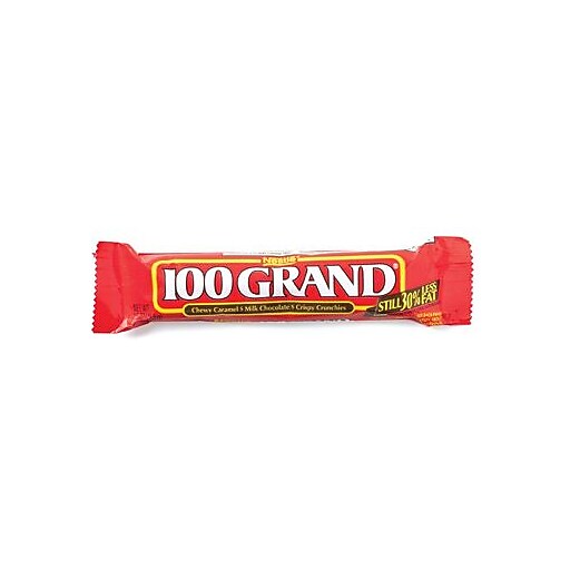 100 Grand Bar, 1.5 oz. Bars, 36 Bars/Box Staples