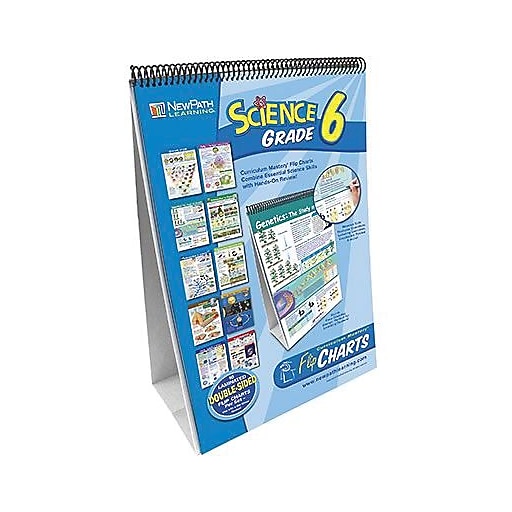 New Path Learning® Flip Charts, Science Set, Grade 6 Staples