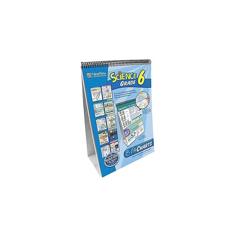 New Path Learning® Flip Charts, Science Set, Grade 6 image 1