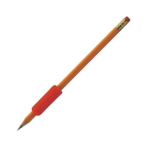 Pencil Grip™ Foam Pencil Grip, Multi, 36/Pack at Staples