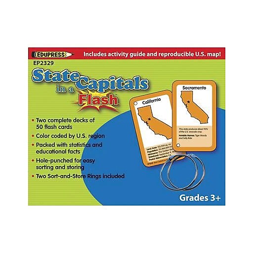 Shop Staples for Edupress® Flash Cards, ColorCoded