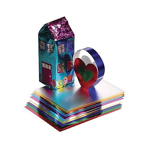 Hygloss® Metallic Foil Paper, 13" x 10" (HYG810) Staples