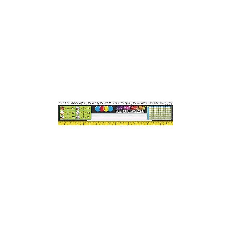 Trend Enterprises Desk Toppers School Name Plates, 18" x 3.75", 36/Pack, 3 Packs/Bundle (T-69406-3) image 1