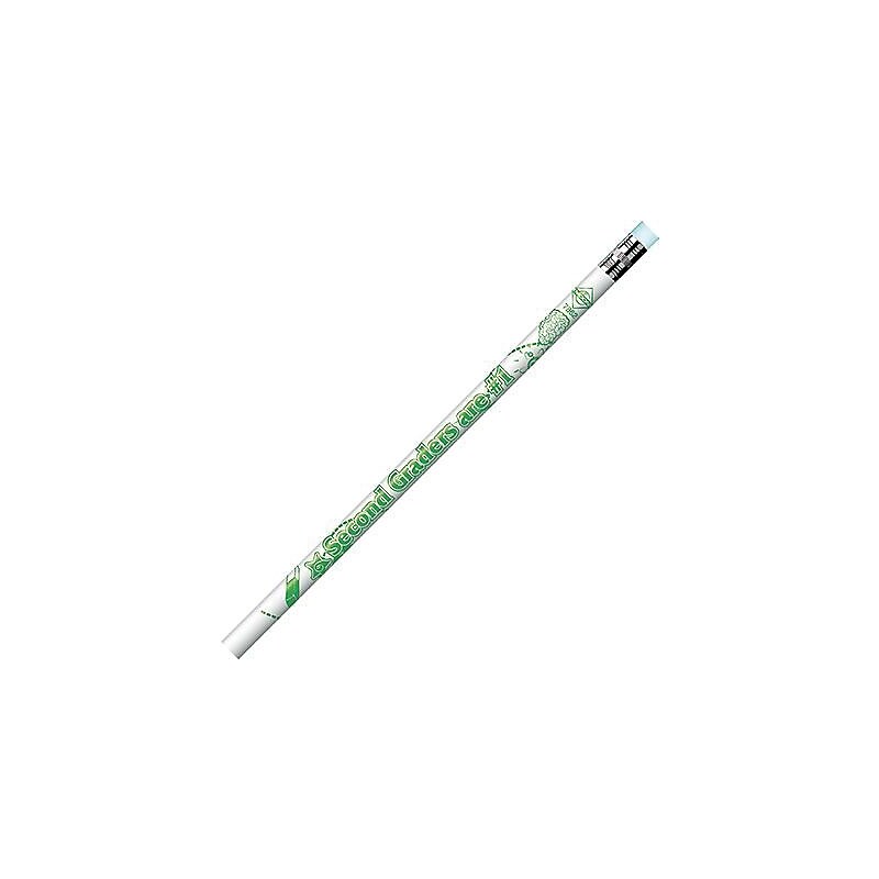 J.R. Moon 2nd Graders Are #1 Motivational Pencil, Pack of 144 (JRM7862G) image 1