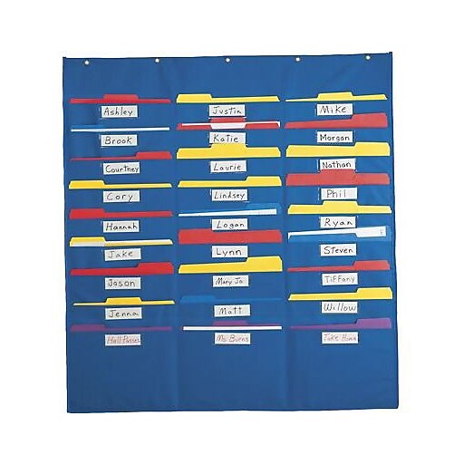 Smethport Specialty Organization Center Pocket Chart Staples
