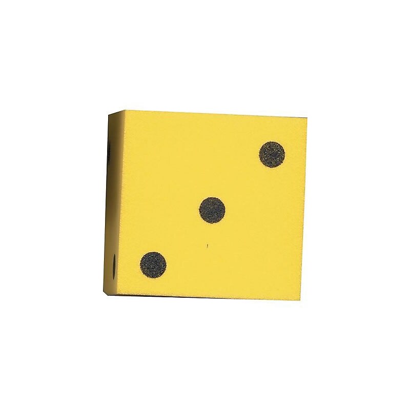 Koplow Games Foam Dice, Yellow (KOP11694) image 1