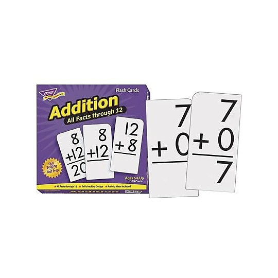 Flash Cards, Trend® Skill Drill, All Facts, Addition 0-12