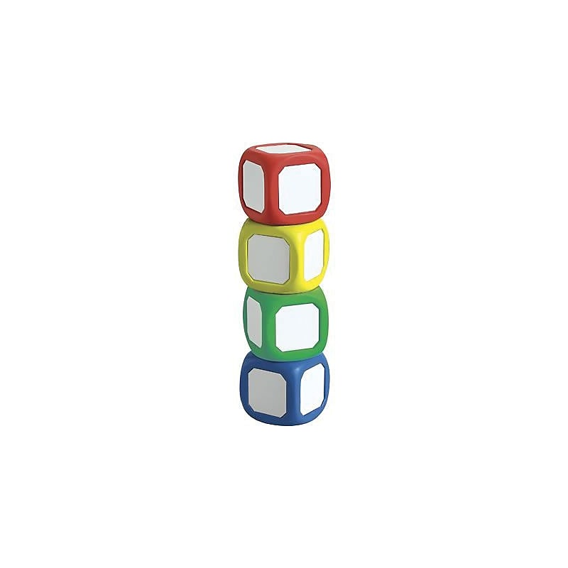 Learning Advantage Magnetic Dry Erase Dice, 2", Set of 4 (CTU7836) image 1