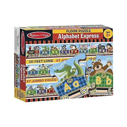 Lights Camera Interaction Floor Puzzle Alphabet Express 27 Bx 2 Bx Staples