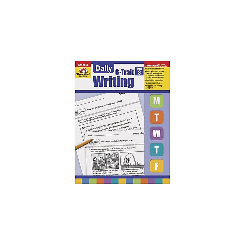 Daily 6 Trait Writing, Grade 3 image 1