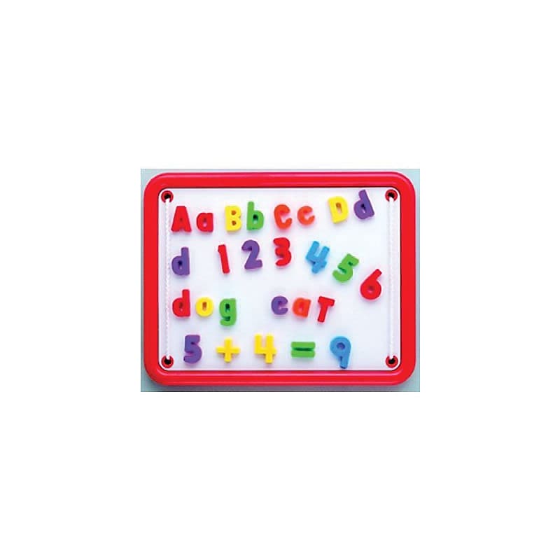 Educational Insights Magnetic Alphabet & Numbers, Multicolor, 99/Set (1780) image 1