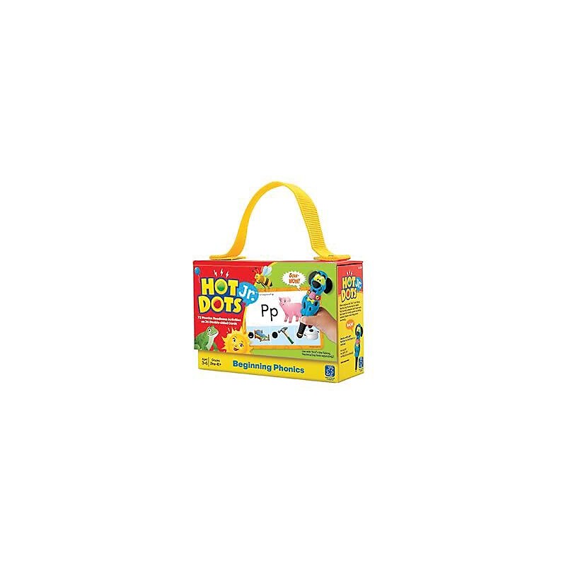 Hot Dots Jr. Card Set, Beginning Phonics (2352) image 1