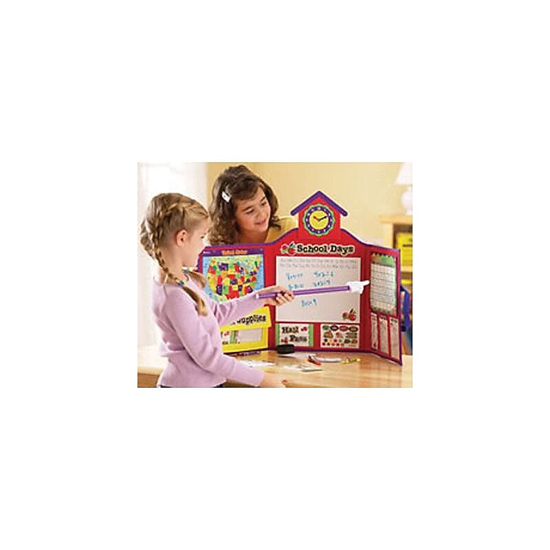 Learning Resources Pretend & Play School, 38"L x 16"H, Set of 149 image 1